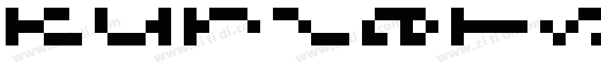 KurzetsType Regular字体转换